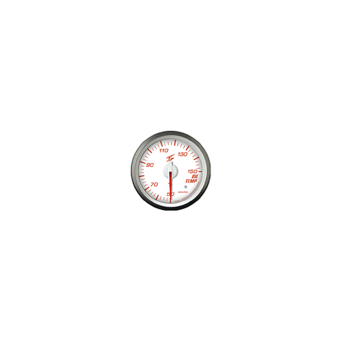 STRI DSD serie oil Temp. gauge Club Sport white/amber LED 52mm (universal) | STRI-CS5203W | A4H-TECH.COM