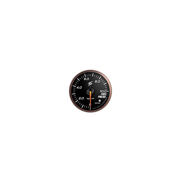STRI DSD serie fuel pressure gauge SLM white LED 60mm (universal) | STRI-SLM6005 | A4H-TECH.COM