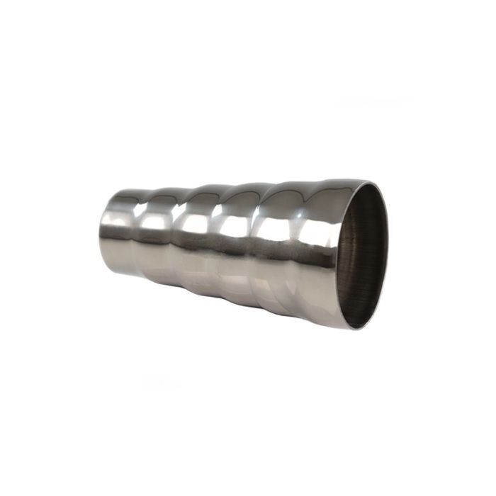 Tegiwa Stainless steel 6 step adaptor 48-73mm (universal) | T-4873-REDUCER | A4H-TECH / ALL4HONDA.COM
