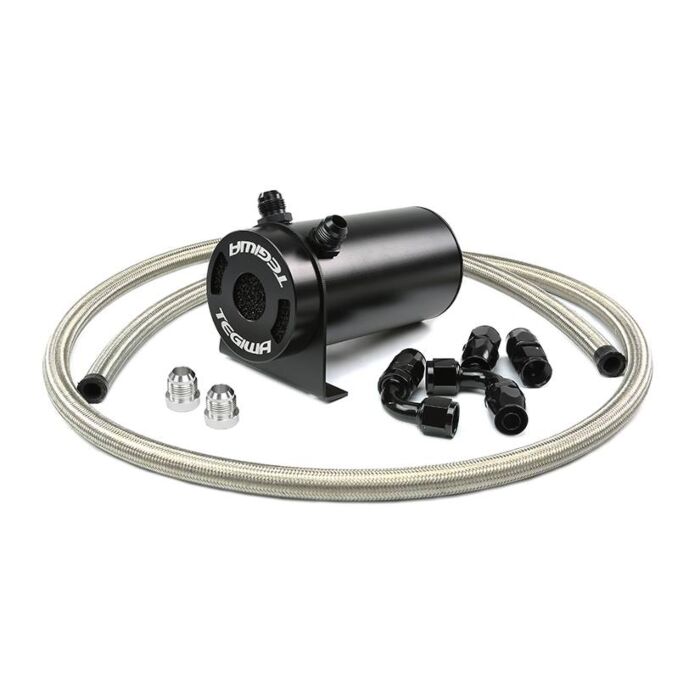 Tegiwa Aluminium Catch tank/Breather tank Olie 1.5L (universeel) | T-9999004- | A4H-TECH.COM