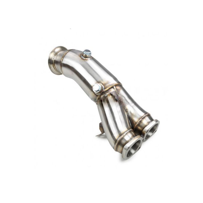 Tegiwa Stainless steel catalytic converter/down pipe (BMW 1-Serie/3-Serie early N55) | T-N55-DP-EARLY | A4H-TECH / ALL4HONDA.COM