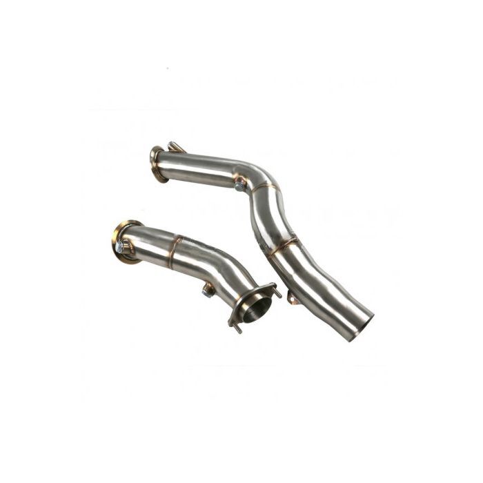 Tegiwa RVS katalysator vervanger/down pipe (BMW F8X M3 M4 S55) | T-S55-DP | A4H-TECH / ALL4HONDA.COM