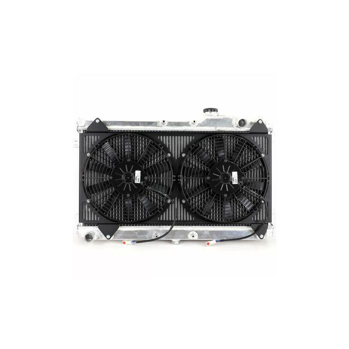 T7Design 1560CFM dual slim fan shroud kit (Mazda MX-5 90-97) | T7D-B2B-FE9-7FD | A4H-TECH / ALL4HONDA.COM