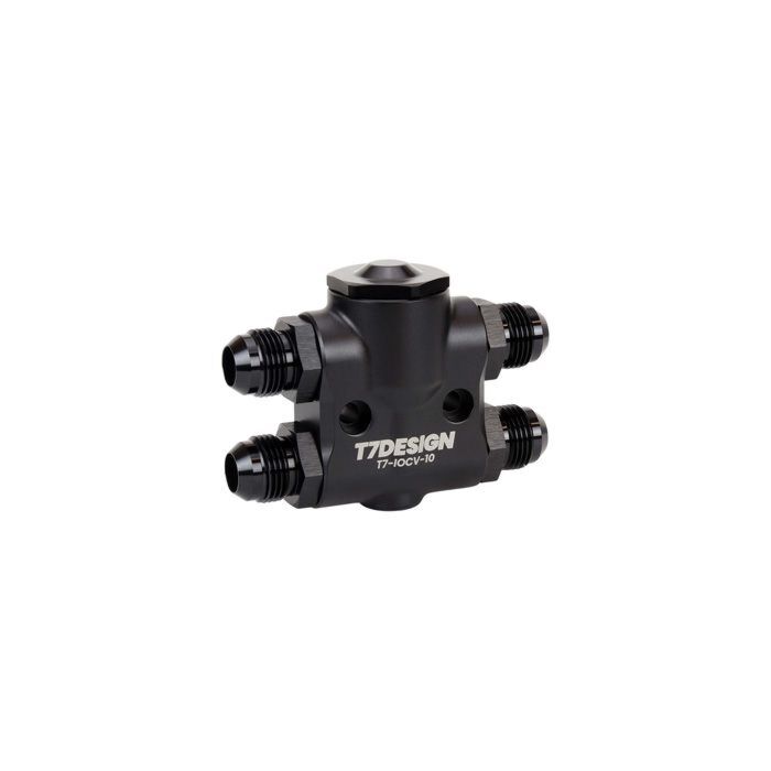T7Design Oil cooler in-line thermostat 82 degrees (universal) | T7D-IOCV-10 | A4H-TECH / ALL4HONDA.COM