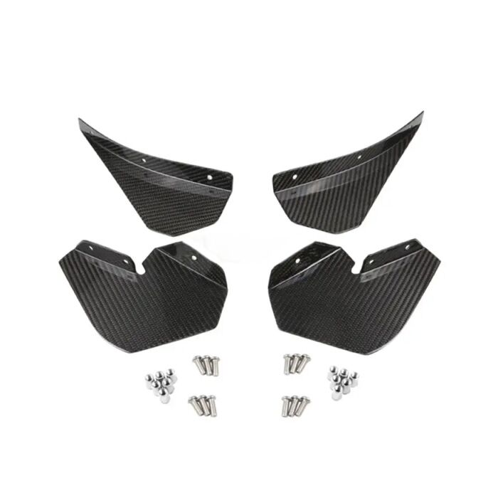 Tegiwa Voorbumper splitters / canards carbon fiber (BMW M4 GT4) | T-M4-CANARD-KIT | A4H-TECH / ALL4HONDA.COM