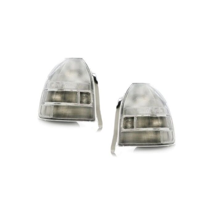 Depo Achterlichten wit / transparant (Civic 96-00 3drs)