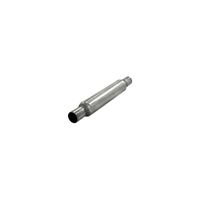 Simons stainless steel muffler Micro round 2'' (universal) | U405100R | A4H-TECH.COM