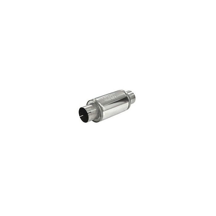Simons stainless steel muffler Grandonett round 3.5'' (universal) | U458900R | A4H-TECH.COM