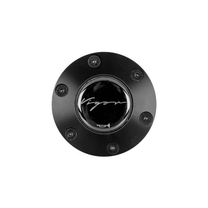 Vigor zwart kunststof claxon/toeter knop (universeel) | VG-102301 | A4H-TECH / ALL4HONDA.COM