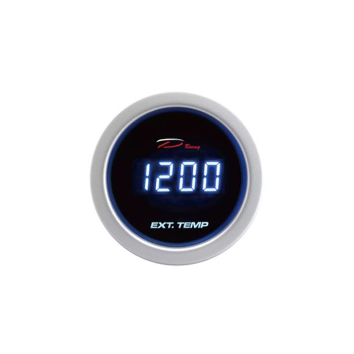 Depo Racing Digitale Uitlaatgastemperatuurmeter DBL Series 52 mm (Universeel) | WA-D-BL5257 | A4H-TECH