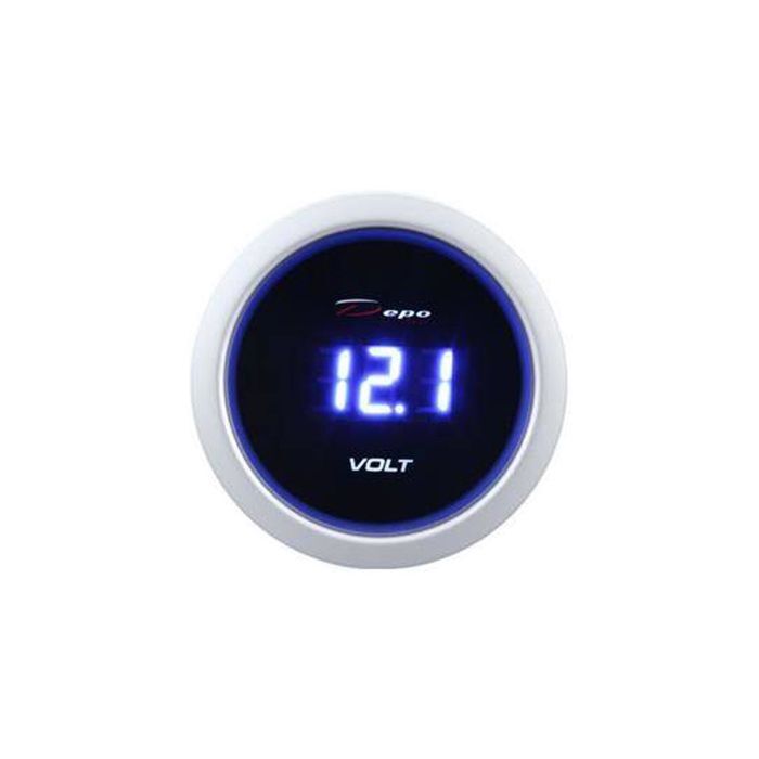 Depo Racing Digitale Voltmeter DBL Series 52 mm (Universeel) | WA-D-BL5291 | A4H-TECH
