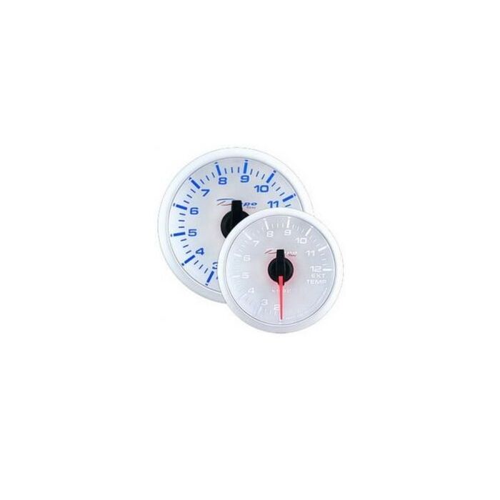 Depo Racing Exhaust temperature gauge WBL Series 52mm (universal) | WBL5257W | A4H-TECH / ALL4HONDA.COM