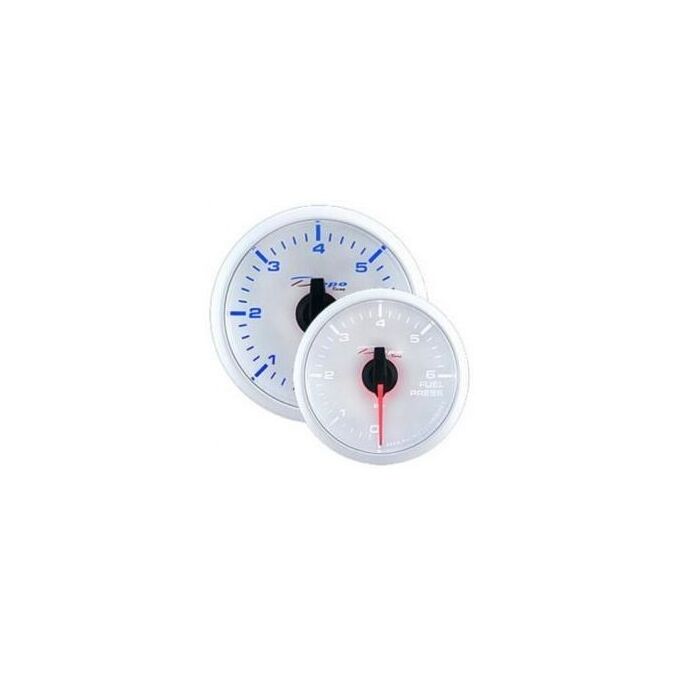 Depo Racing fuel pressure gauge WBL Series 52mm (universal) | WBL5267W | A4H-TECH / ALL4HONDA.COM