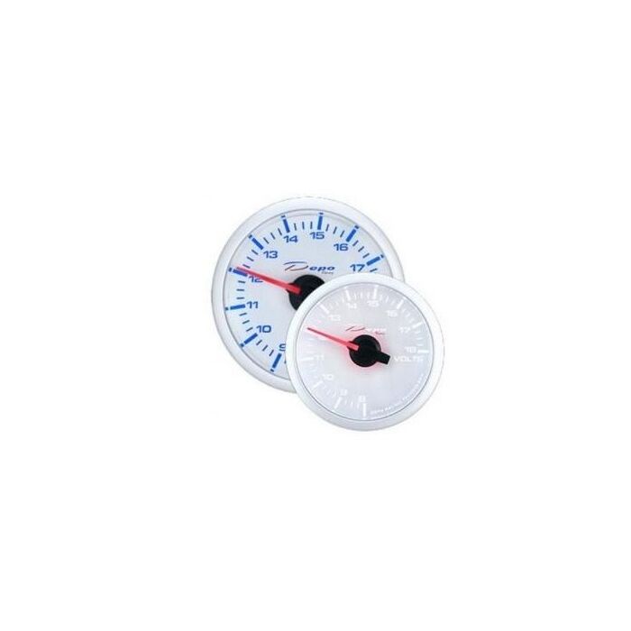 Depo Racing Volt gauge WBL Series 52mm (universal) | WBL5291W | A4H-TECH / ALL4HONDA.COM