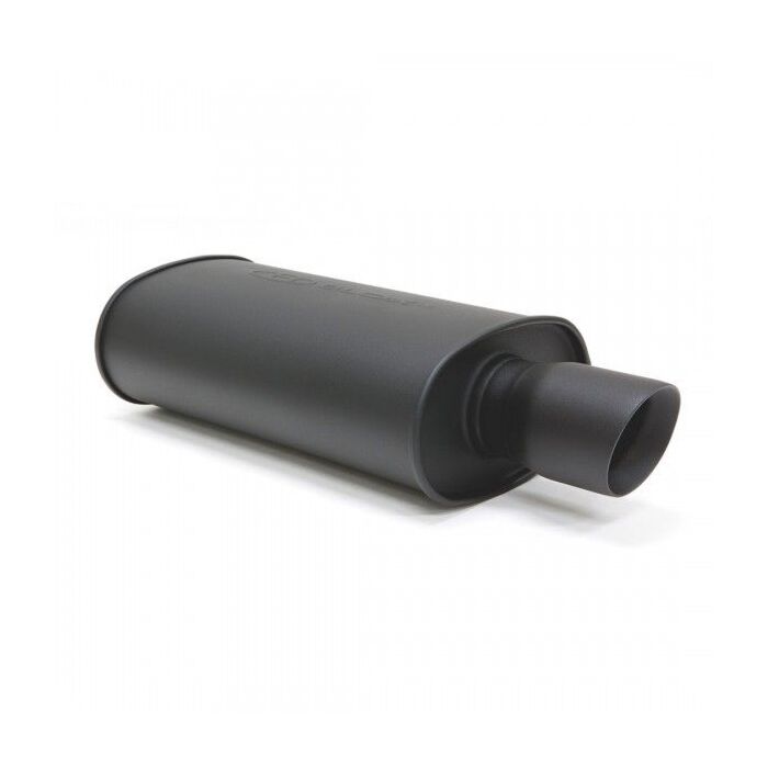 Blox Racing stainless steel SL sport rear muffler matt black (universal) | BXEX-00300-DWT-X | A4H-TECH.COM