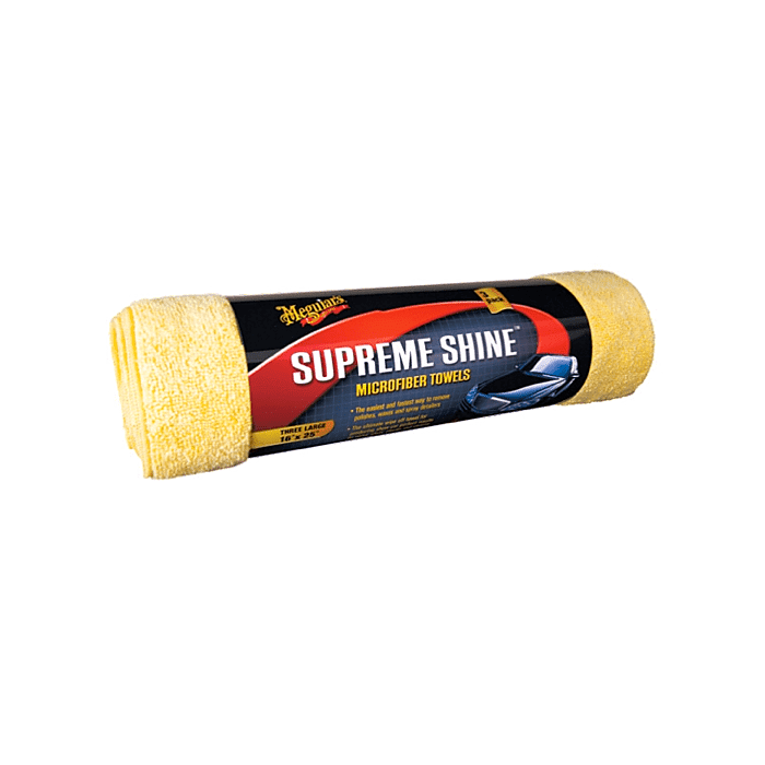 Meguiar's Supreme Shine Microfiber Towel 3 stuks | X2020