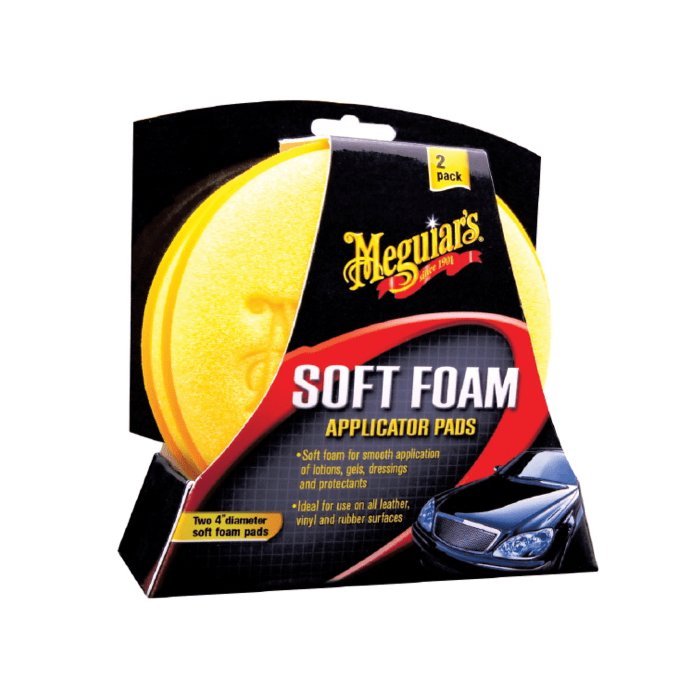 Meguiar's Soft Schaumstoffpolster Applicator Pads 2 stück (universal) | X3070 | A4H-TECH.COM