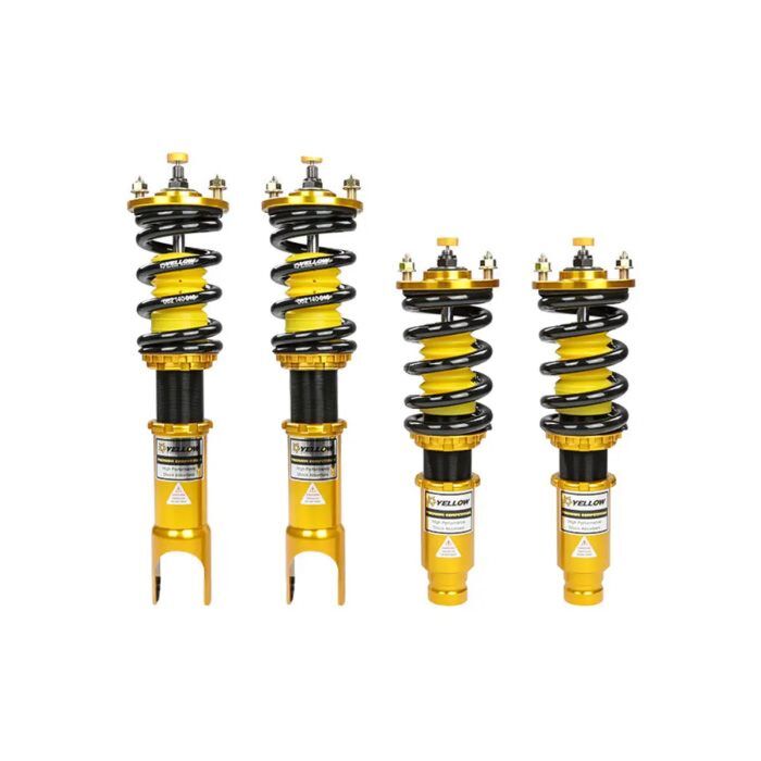 Yellow Speed Racing Premium competition coilovers (Honda Civic/Del Sol) | YS01-HD-PC011 | A4H-TECH / ALL4HONDA.COM