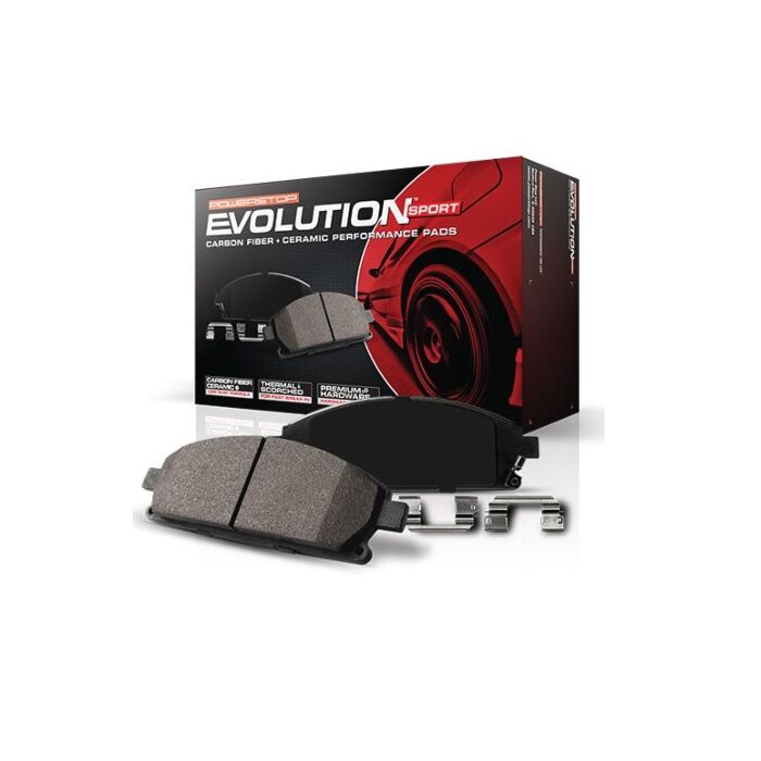 Powerstop Evolution Sport ceramic/carbon brake pads rear (Civic 2017+ Type R Turbo FK8) | PS-Z231878 | A4H-TECH.COM