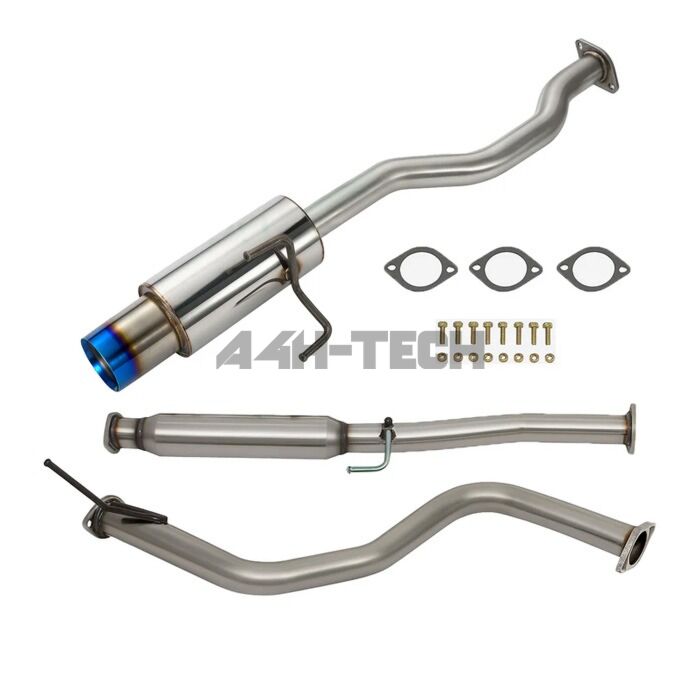 Bull Boost Performance RVS uitlaatsysteem 3" / 76mm (Honda Civic 96-00 3drs) | BB-01-720595375528 | A4H-TECH / ALL4HONDA.COM main product photo