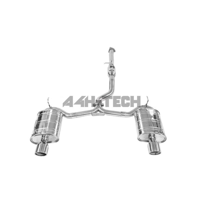 Invidia Q300 RVS Dual Uitlaatsysteem excl. TUV (S2000 99-09) main product photo