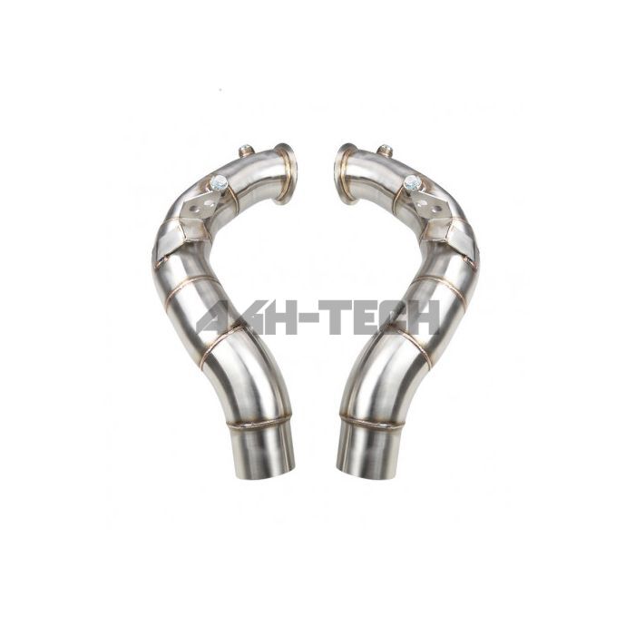 Tegiwa RVS katalysator vervanger/down pipe (BMW F10 M5 F12 M6 S63) | T-S63-DP | A4H-TECH / ALL4HONDA.COM main product photo