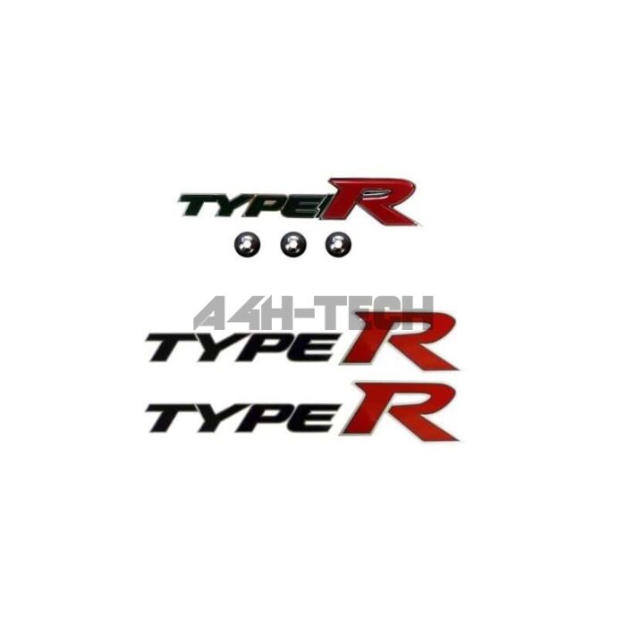 OEM Honda Type R stickers en grill logo (Civic 07-12 3/5 drs) main product photo