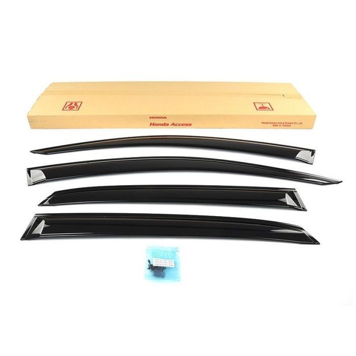 OEM Honda Windabweiser 4-teilig (Honda Accord 08-14 sedan/tourer) | 08R04-TL4-600 | A4H-TECH / ALL4HONDA.COM