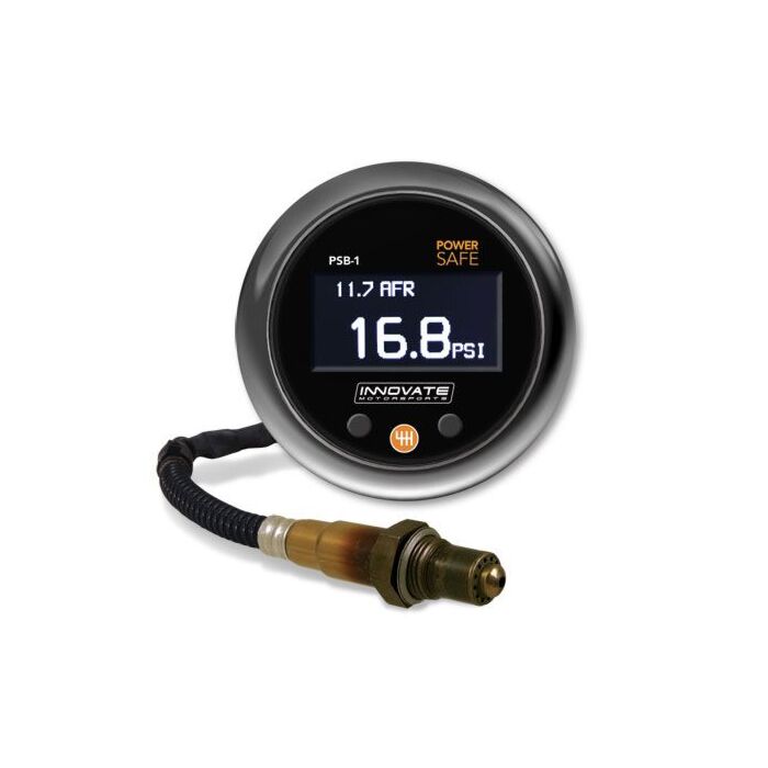 Innovate Motorsports PSB-1 powersafe Boost & Air fuel ratio gauge (Universal) | IM-3892 | A4H-TECH.COM