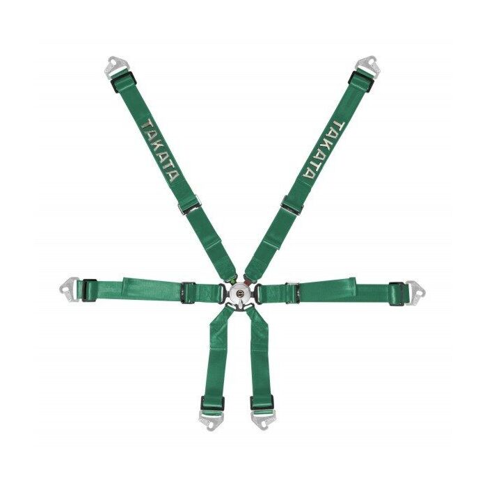 Takata 6-point safety belt/harness Type Race 2x2 FHR/HANS (universal) | 94005 | A4H-TECH.COM