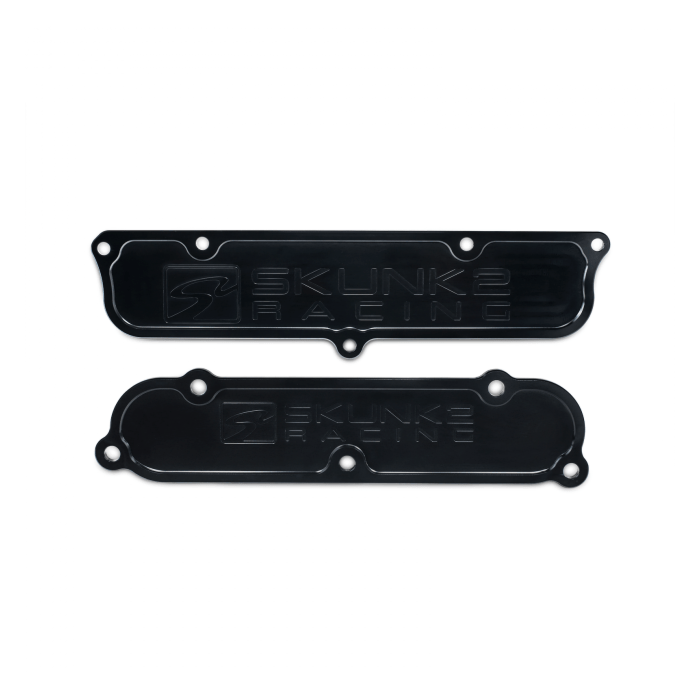Skunk2 intake port & exhaust port cover set black (K-serie engines) | 666-05-0100 | A4H-TECH.COM