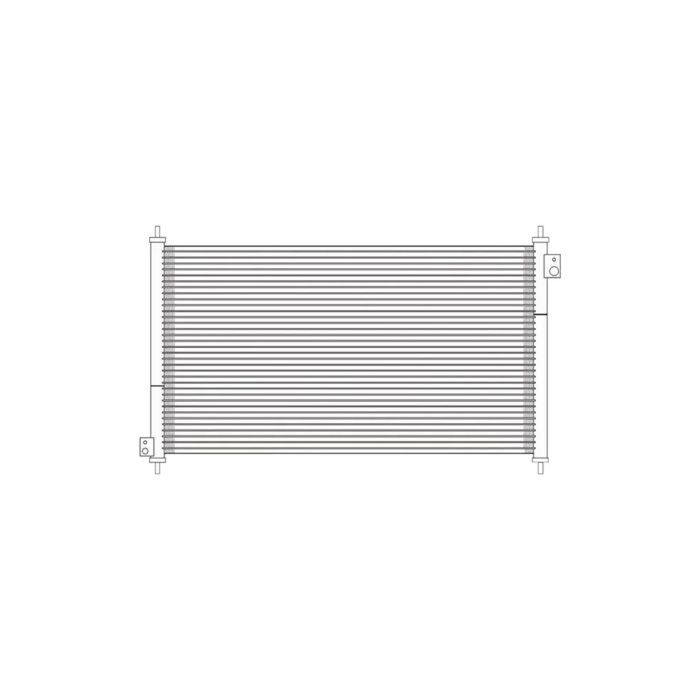 Ashuki Airco radiateur (Honda Accord 98-03 2drs) | H559-13 | A4H-TECH / ALL4HONDA.COM