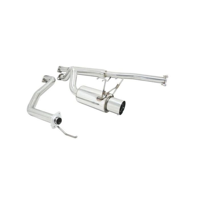 H-Gear Edelstahl auspuffanlage (Honda Civic 92-95/96-00 2/4drs) | HG-SS-CB-014 | A4H-TECH / ALL4HONDA.COM