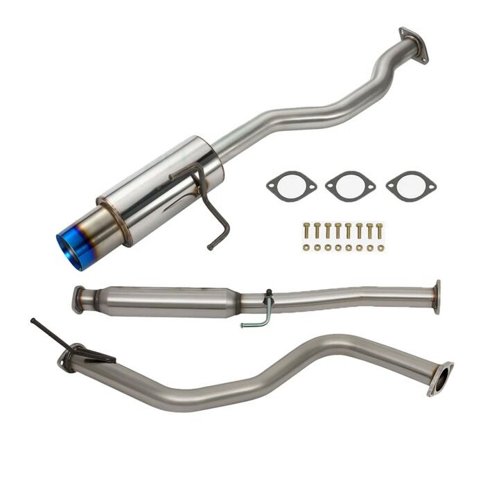 Bull Boost Performance Stainless steel exhaust system 3" / 76mm (Honda Civic 96-00 3drs) | BB-01-720595375528 | A4H-TECH / ALL4HONDA.COM