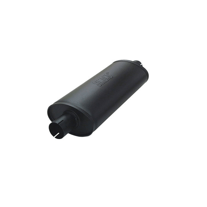 Simons Muffler Medium oval 2'' steel (universal) | U335139 | A4H-TECH.COM