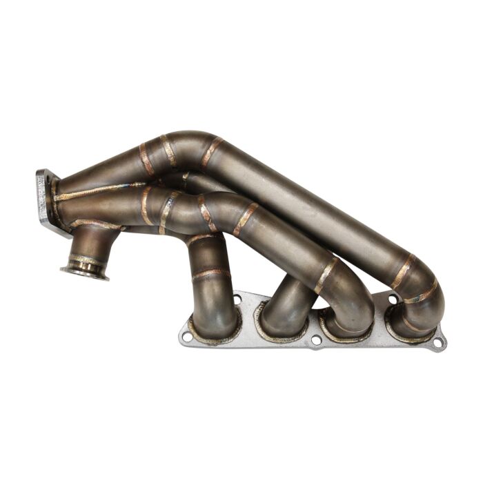 H-Gear RVS Race Ramhorn T3 turbo spruitstuk 44-46mm (D-serie motoren) | HG-TM-T344-D | A4H-TECH / ALL4HONDA.COM