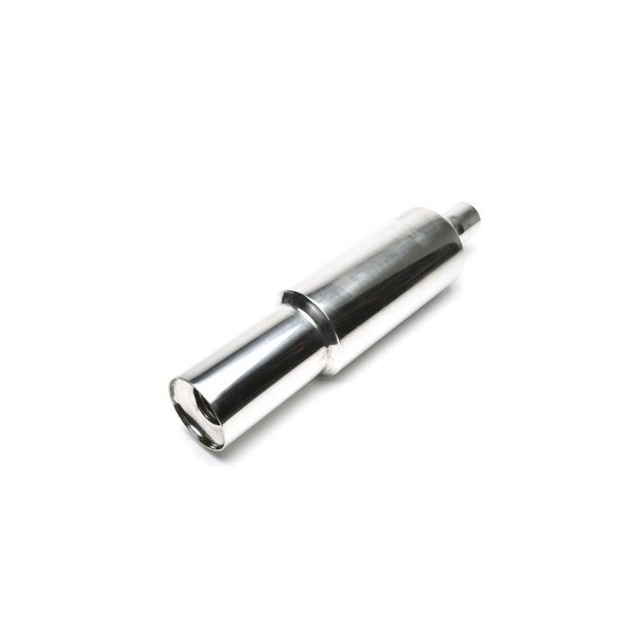H-Gear Pro-Line RVS sport einddemper rond 112/60mm (universeel) | HG-96UNI20 | A4H-TECH / ALL4HONDA.COM
