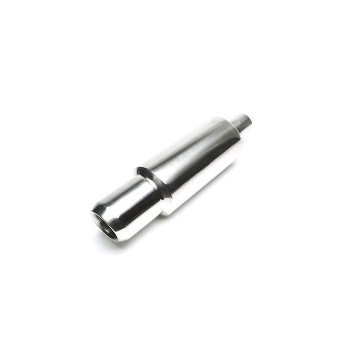 H-Gear Pro-Line Edelstahl sportendschalldämpfer rund T-9 95mm (universal) | HG-96UNI22 | A4H-TECH / ALL4HONDA.COM
