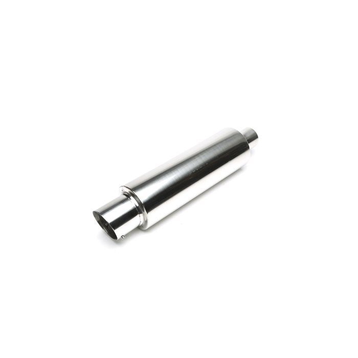 H-Gear Pro-Line Stainless steel sport rear muffler round T-5 87/50mm (universal) | HG-96UNI25 | A4H-TECH / ALL4HONDA.COM