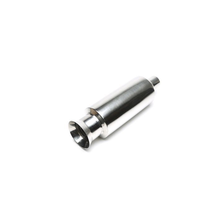 H-Gear Pro-Line Edelstahl sportendschalldämpfer rund T-4 125/100/45mm (universal) | HG-96UNI36 | A4H-TECH / ALL4HONDA.COM