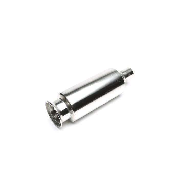 H-Gear Pro-Line Edelstahl sportendschalldämpfer rund T-3 125/95mm (universal) | HG-96UNI38 | A4H-TECH / ALL4HONDA.COM