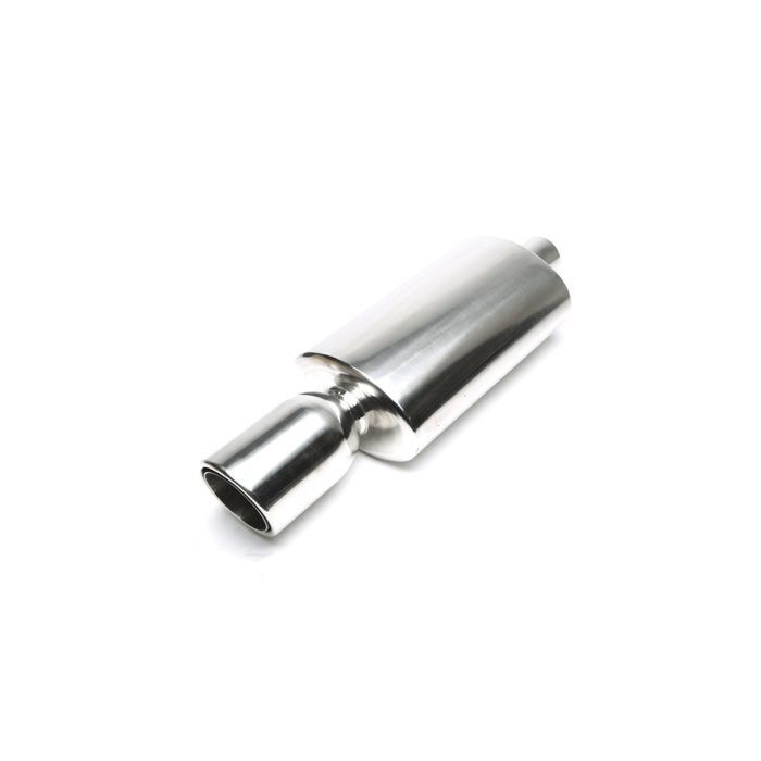 H-Gear Pro-Line Edelstahl sportendschalldämpfer rund T-7 115/90mm (universal) | HG-96UNI39 | A4H-TECH / ALL4HONDA.COM