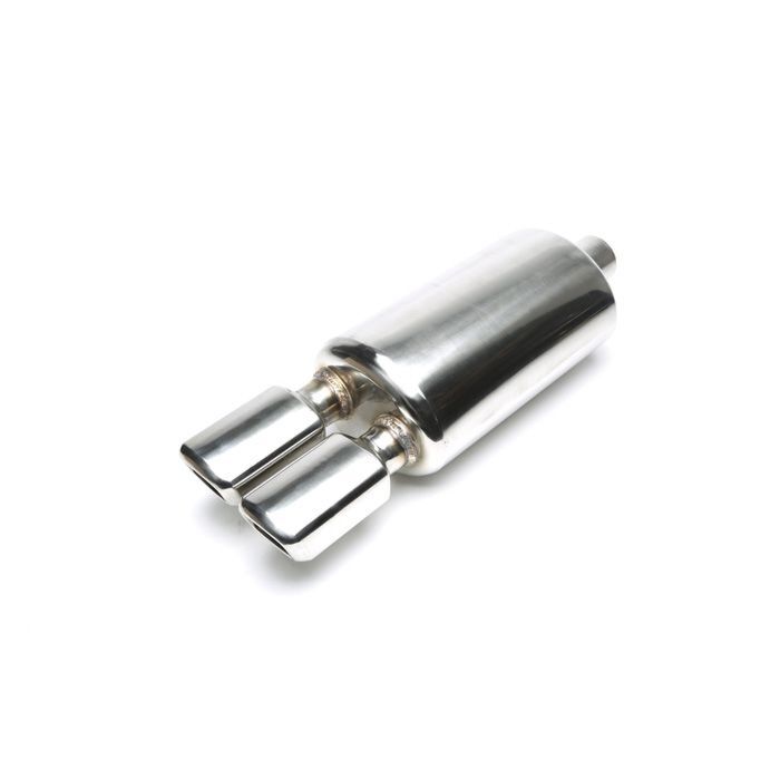 H-Gear Pro-Line Edelstahl sportendschalldämpfer T-9 2x86x70mm (universal) | HG-96UNI50 | A4H-TECH / ALL4HONDA.COM