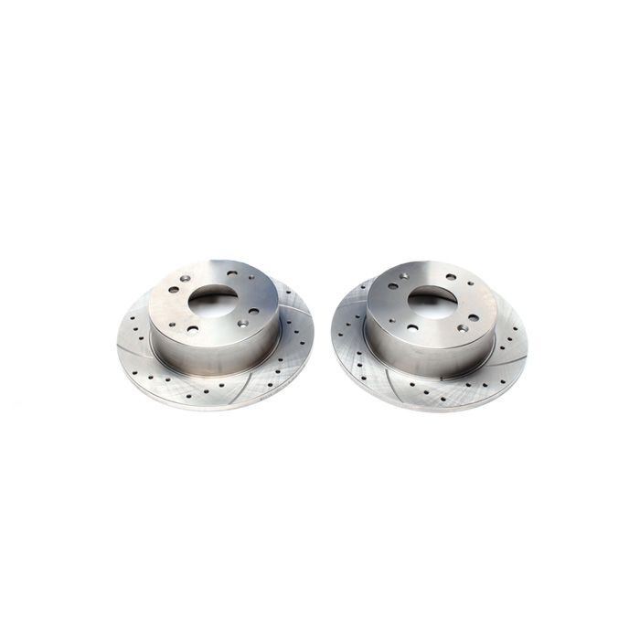H-Gear Tuner-Line 260mm gelocht/geschlitzt bremsscheiben hinten incl. TUV (Honda Accord 98-03) | HG-EVOBS1435P | A4H-TECH / ALL4HONDA.COM