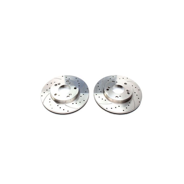 H-Gear Tuner-Line 262mm gelocht/geschlitzt bremsscheiben vorne incl. TUV (Honda Civic 01-06/CR-Z/RSX) | HG-EVOBS2992P | A4H-TECH / ALL4HONDA.COM