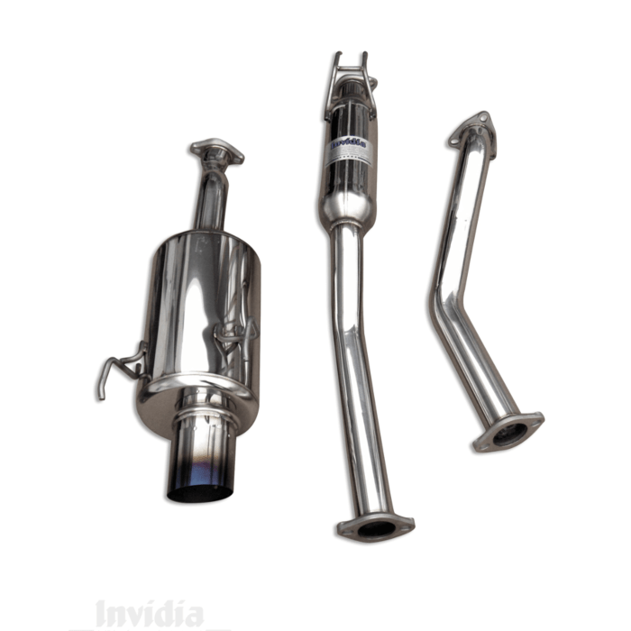 Invidia G200-TI Uitlaatsysteem RVS (Civic 01-06 Non Type R) | HDCB-0101TS