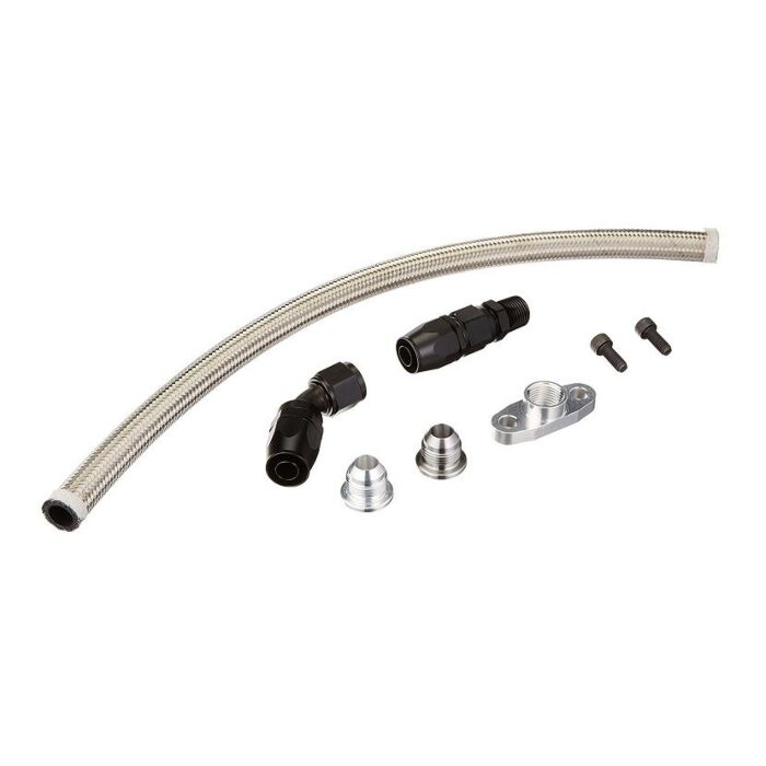 Vibrant top mount turbo oil return kit 50.8cm (universal) | VB-10282 | A4H-TECH.COM