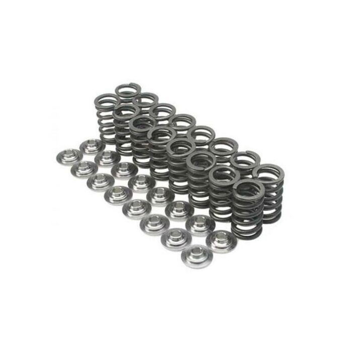 Supertech titanium klepschotels/klepveren/klepzitting set (D16A9/D16Z5 motoren)