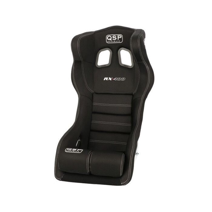 QSP RX-400 seat FIA black (universal) | QSP-QST.RX-400 | A4H-TECH.COM