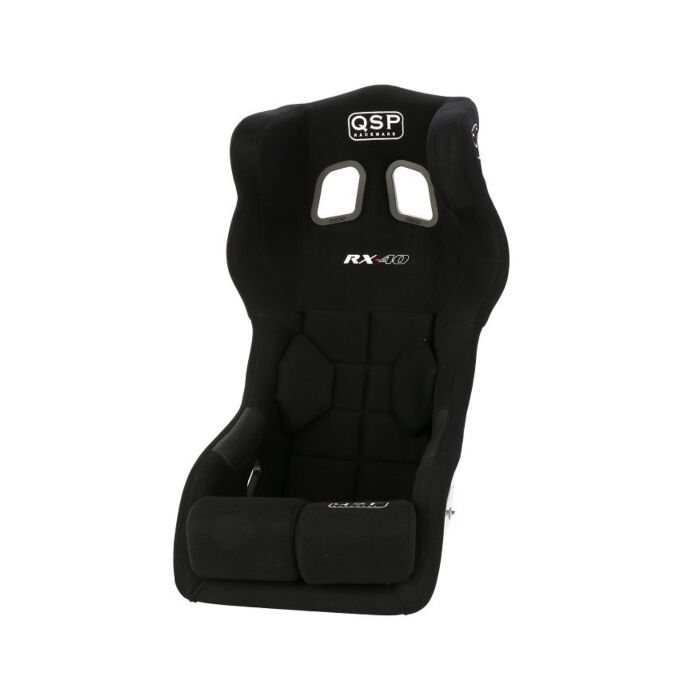QSP RX-40 seat FIA black (universal) | QSP-QST.RX-40 | A4H-TECH.COM